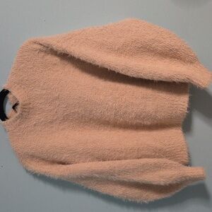 Zara Cozy Peach Turtleneck Sweater